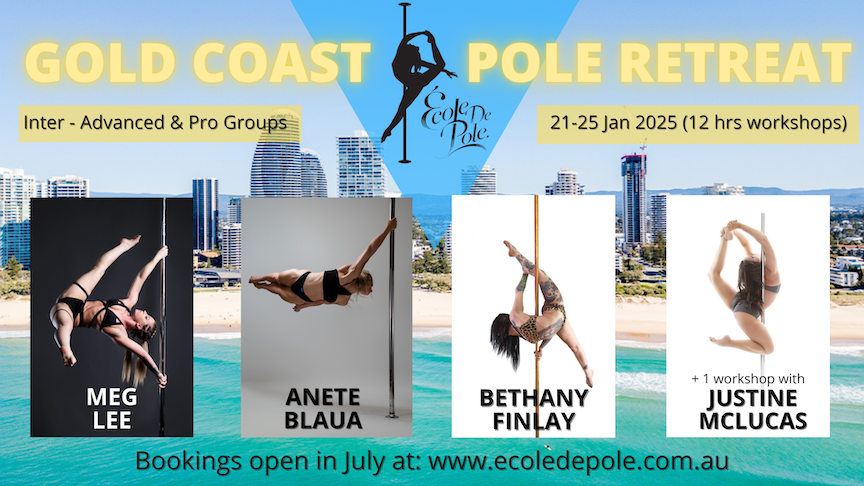 Gold Coast Pole Retreat 2025 Guest Instructors